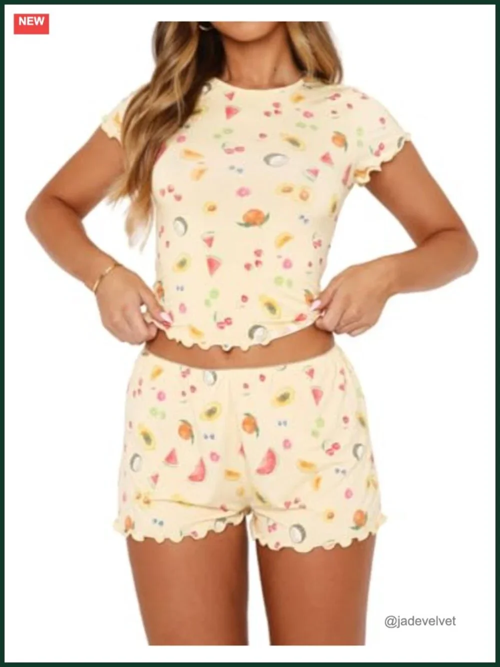 Womens Pajama Sets 2 Piece Short Sleeve Pjs Set Sleepwear